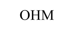 OHM trademark