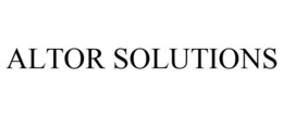 ALTOR SOLUTIONS trademark