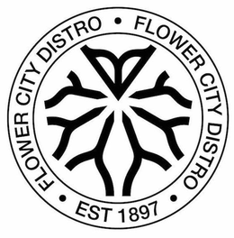FLOWER CITY DISTRO FLOWER CITY DISTRO EST 1897 trademark