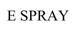 E SPRAY trademark