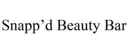 SNAPP'D BEAUTY BAR trademark