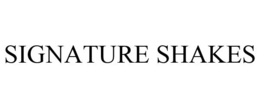 SIGNATURE SHAKES trademark