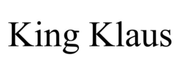 KING KLAUS trademark