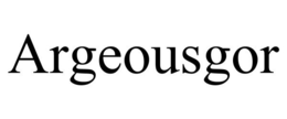 ARGEOUSGOR trademark