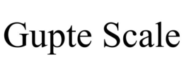 GUPTE SCALE trademark