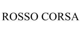 ROSSO CORSA trademark