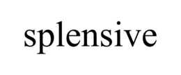SPLENSIVE trademark