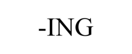 -ING trademark