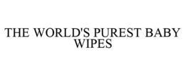 THE WORLD'S PUREST BABY WIPES trademark