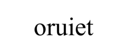 ORUIET trademark