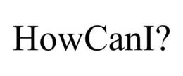 HOWCANI? trademark