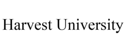 HARVEST UNIVERSITY trademark