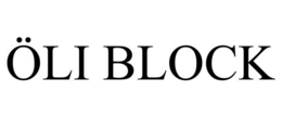 ÖLI BLOCK trademark