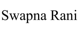 SWAPNA RANI trademark