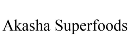 AKASHA SUPERFOODS trademark