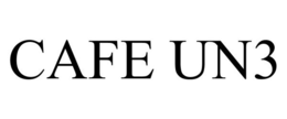 CAFE UN3 trademark