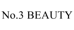 NO.3 BEAUTY trademark