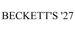 BECKETT'S '27 trademark