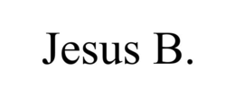 JESUS B. trademark