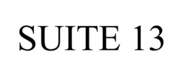 SUITE 13 trademark