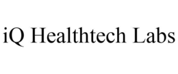 IQ HEALTHTECH LABS trademark