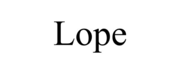 LOPE trademark
