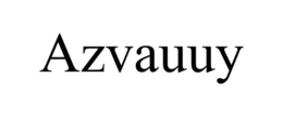 AZVAUUY trademark