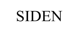 SIDEN trademark
