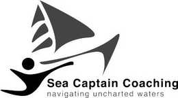 SEA CAPTAIN COACHING NAVIGATING UNCHARTED WATERS trademark