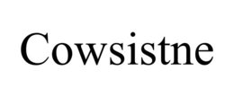COWSISTNE trademark