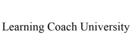 LEARNING COACH UNIVERSITY trademark