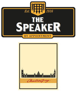 EST. 1916 THE SPEAKER BY APPOINTMENT CHARLES GREY trademark
