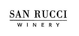 SAN RUCCI WINERY trademark