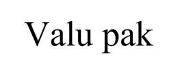 VALU PAK trademark