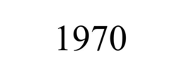 1970 trademark