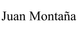 JUAN MONTAÑA trademark