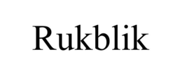 RUKBLIK trademark