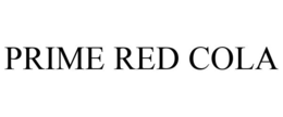 PRIME RED COLA trademark