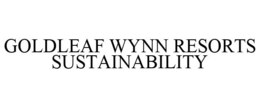 GOLDLEAF WYNN RESORTS SUSTAINABILITY trademark