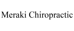 MERAKI CHIROPRACTIC trademark