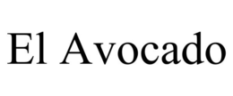EL AVOCADO trademark
