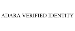 ADARA VERIFIED IDENTITY trademark
