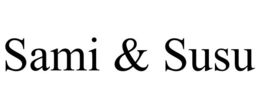 SAMI & SUSU trademark