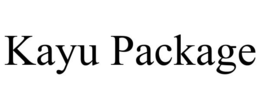 KAYU PACKAGE trademark