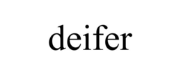 DEIFER trademark