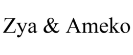 ZYA & AMEKO trademark