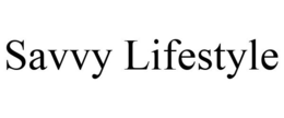 SAVVY LIFESTYLE trademark