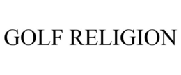 GOLF RELIGION trademark