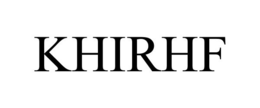 KHIRHF trademark