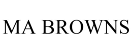 MA BROWNS trademark